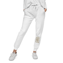 Load image into Gallery viewer, Mitochondria unisex fleece sweatpants - white
