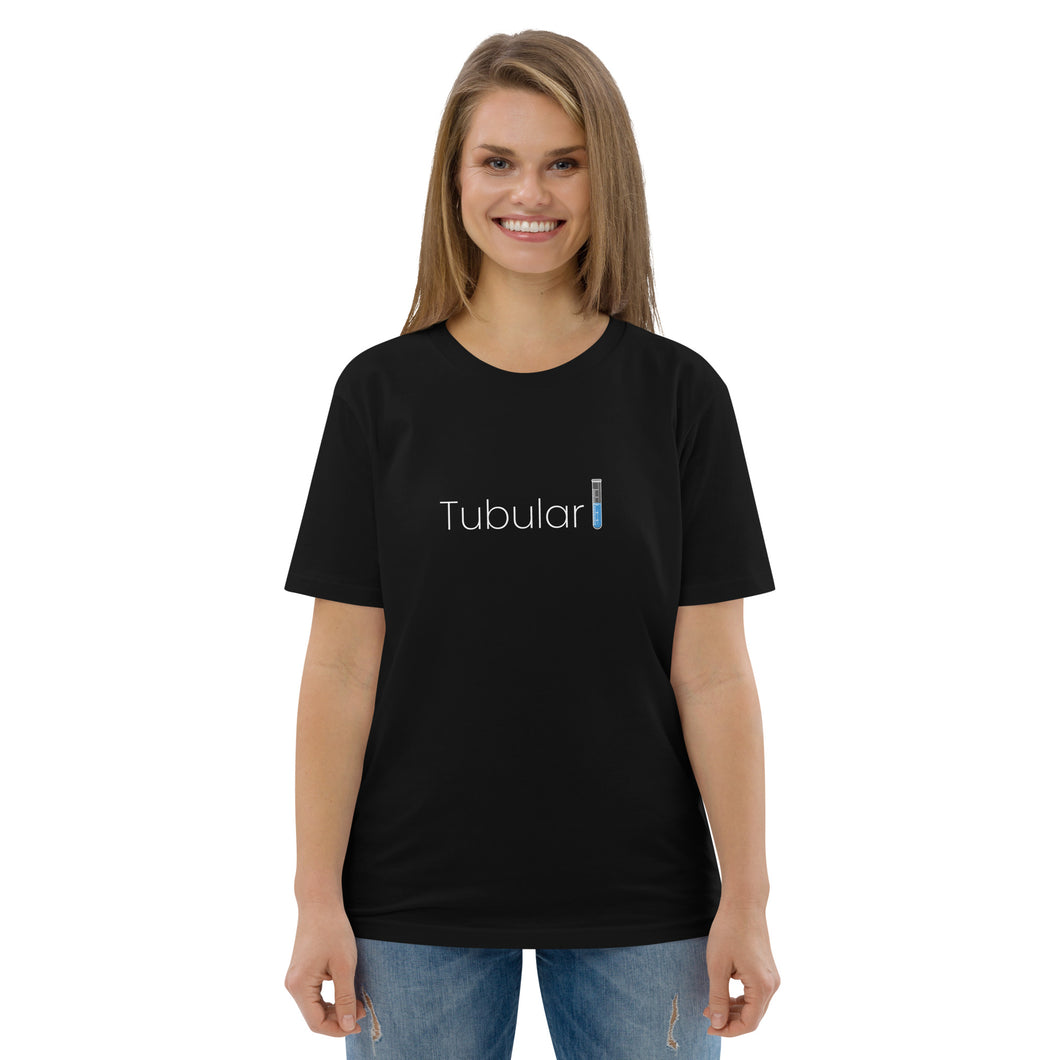 Tubular organic cotton t-shirt
