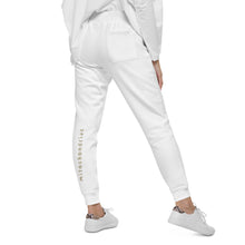Load image into Gallery viewer, Mitochondria unisex fleece sweatpants - white
